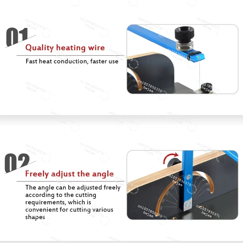 Hot Wire Foam Cutting Table Machine - آلة قطع الفوم بالسلك الساخن الكهربائية