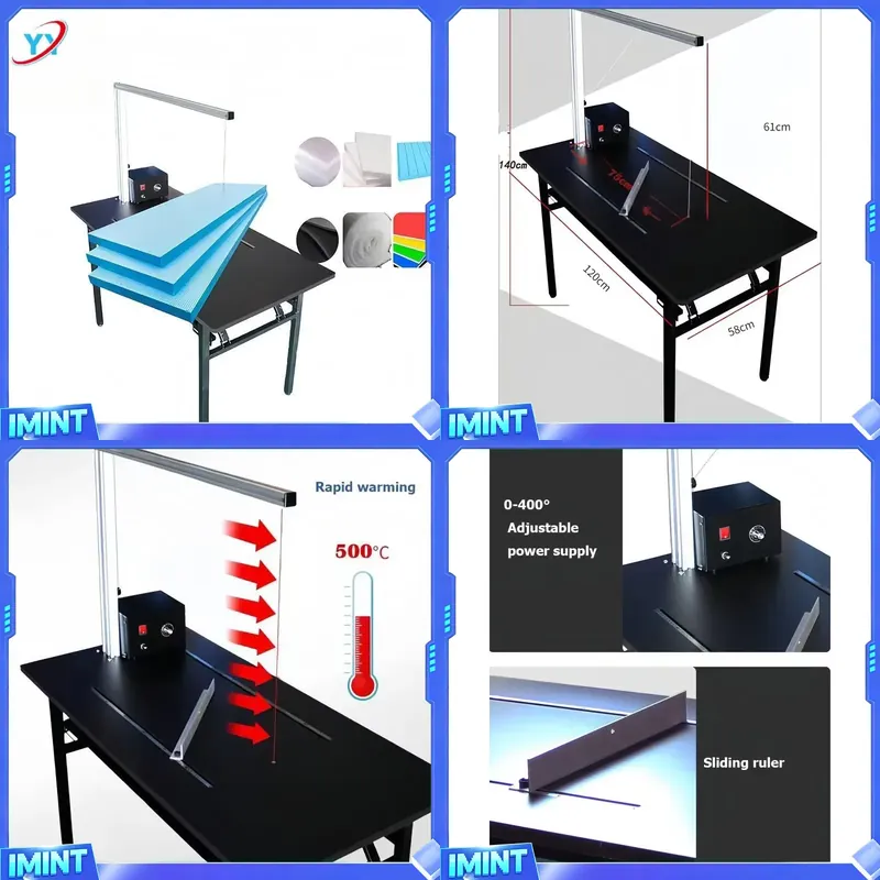 Hot Wire Foam Cutting Table Machine - أداة قطع كهربائية صناعية احترافية بحجم