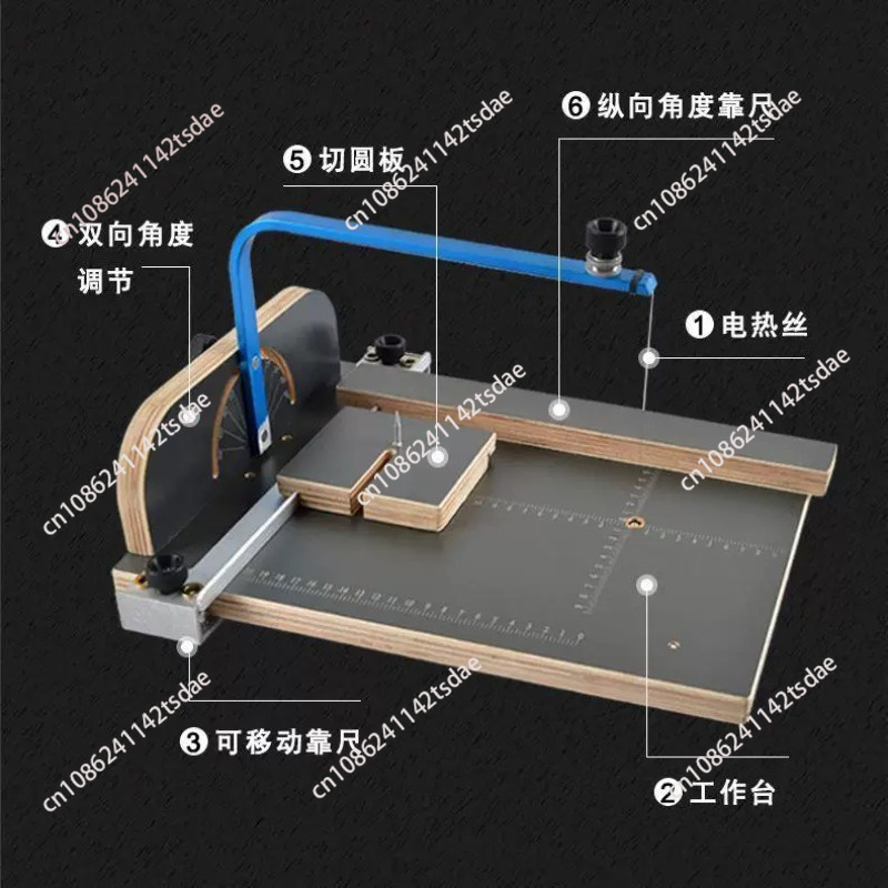 آلة قطع الإسفنج الكهربائية بال - مراجعة Hot Wire Foam Cutting Table Machine وسعره