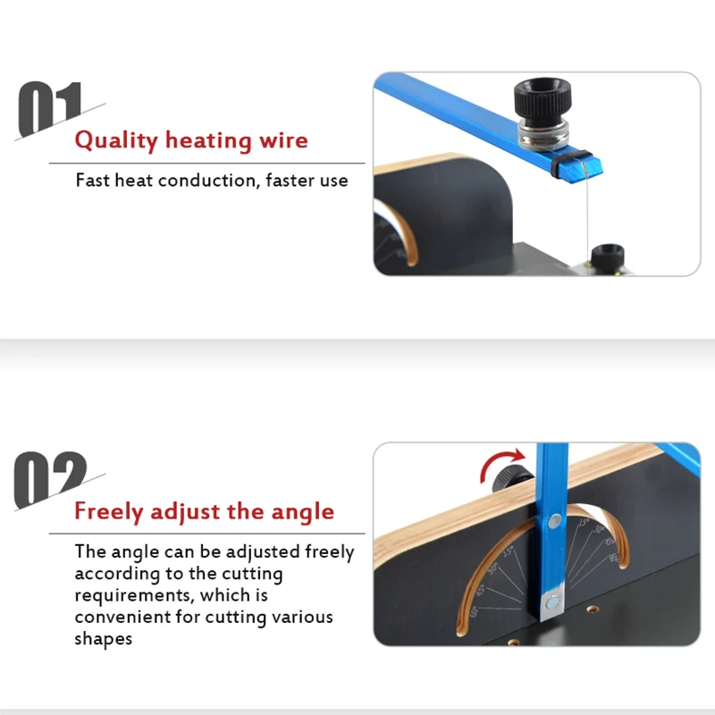 ماكينة قطع الإسفنج الكهربائية  - مراجعة Hot Wire Foam Cutting Table Machine وسعره