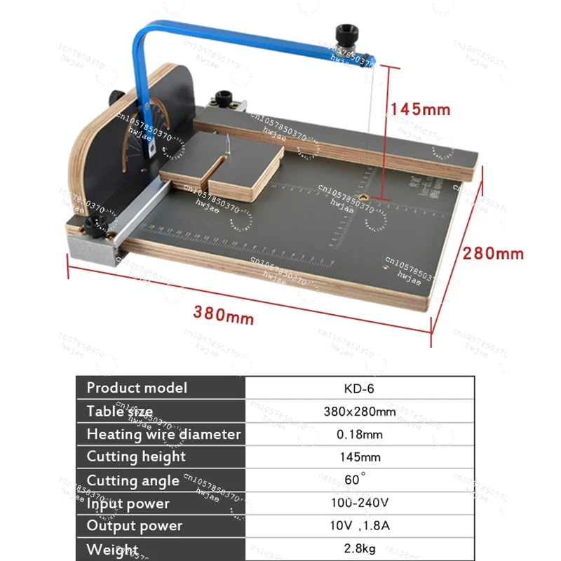آلة قطع الفوم بالسلك الساخن ال - مراجعة Hot Wire Foam Cutting Table Machine وسعره