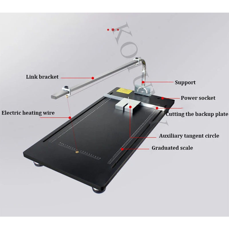 110v220v آلة القطع أداة اليد ا - مراجعة Hot Wire Foam Cutting Table Machine وسعره