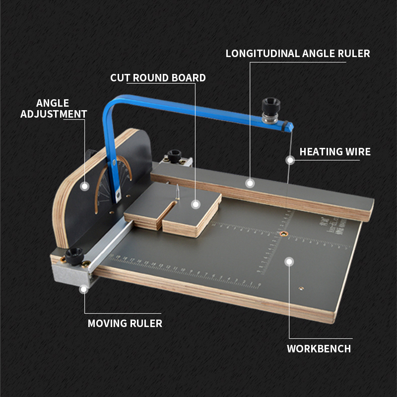 طاولة قطع بالتسخين KD-6 جديدة  - مراجعة Hot Wire Foam Cutting Table Machine وسعره