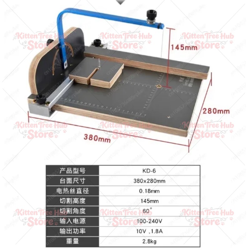 آلة قطع الفوم بالسلك الساخن 10 - مراجعة Hot Wire Foam Cutting Table Machine وسعره
