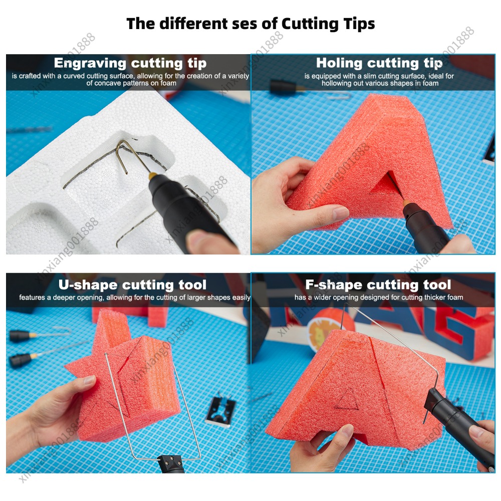 لقلم قطع الرغوة السلكية الساخن - مراجعة Electric Hot Wire Foam Cutter Pen 10Cm وسعره