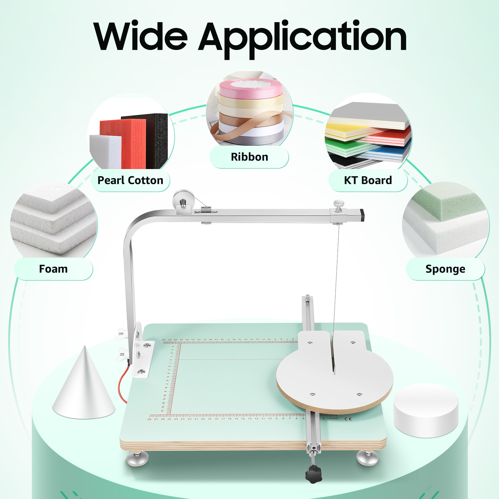 ماكينة قطع الفوم بالسلك الساخن - مراجعة Hot Wire Foam Cutting Table Machine وسعره
